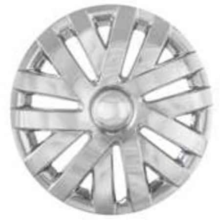 Coast2Coast 16", 7 Double Spoke, Silver, Plastic, Set Of 4, Standard Leg IWC50616S